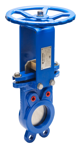 задвижка шиберная чугунная фото