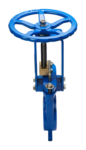 задвижка шиберная чугунная фото