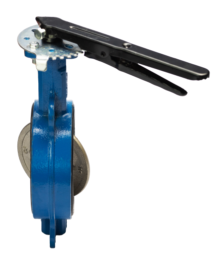 затвор дисковый epdm ручной фото