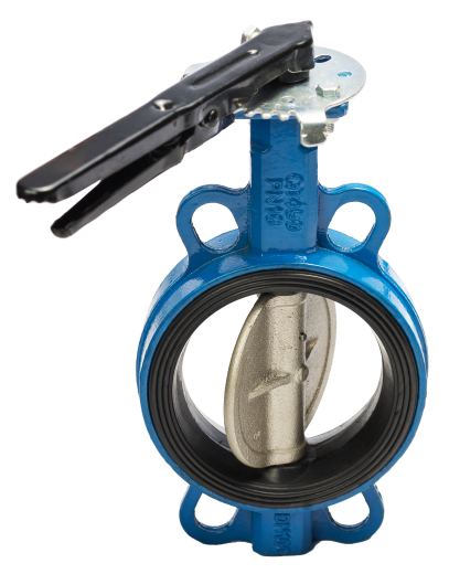 затвор дисковый epdm ручной фото