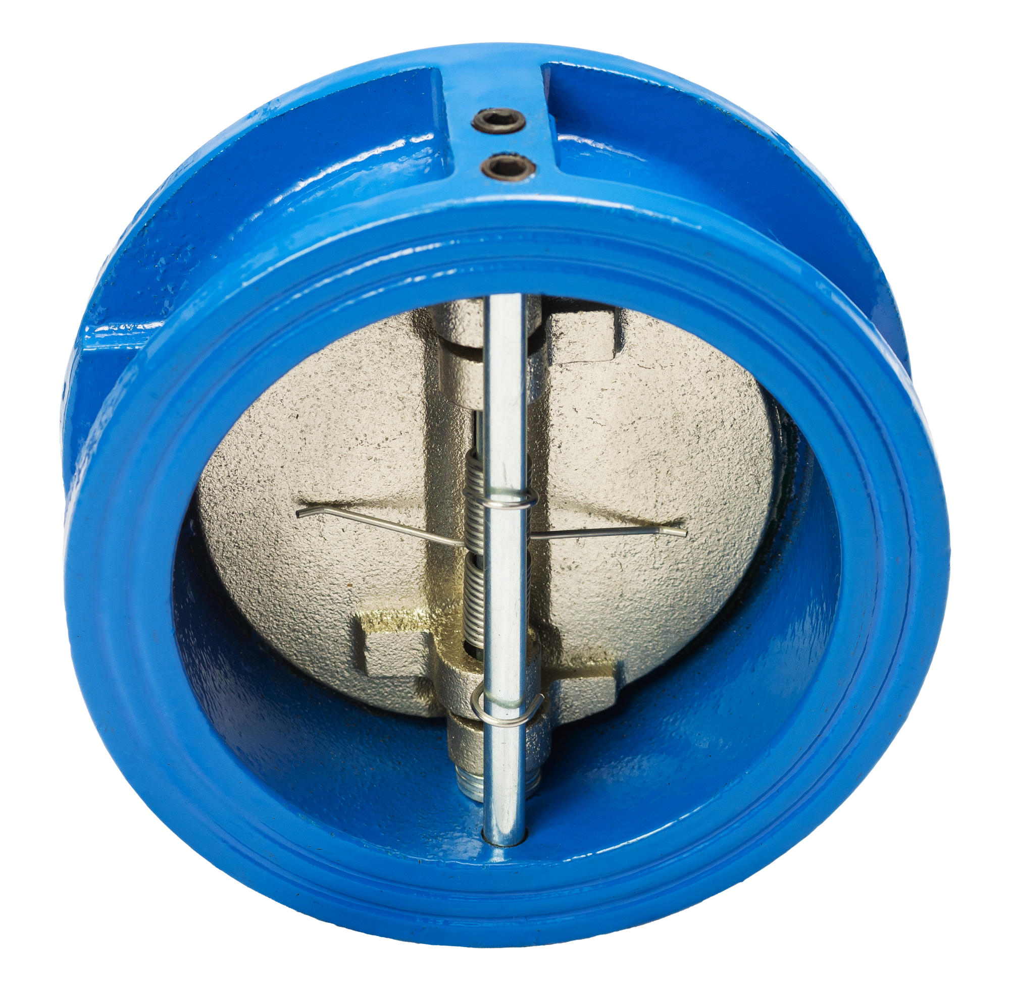 клапан обратный двустворчатый диск чугун фото